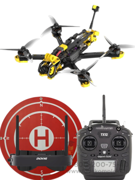 Конструктор спортивного квадрокоптера Инноватор Эскадрон Спорт FPV