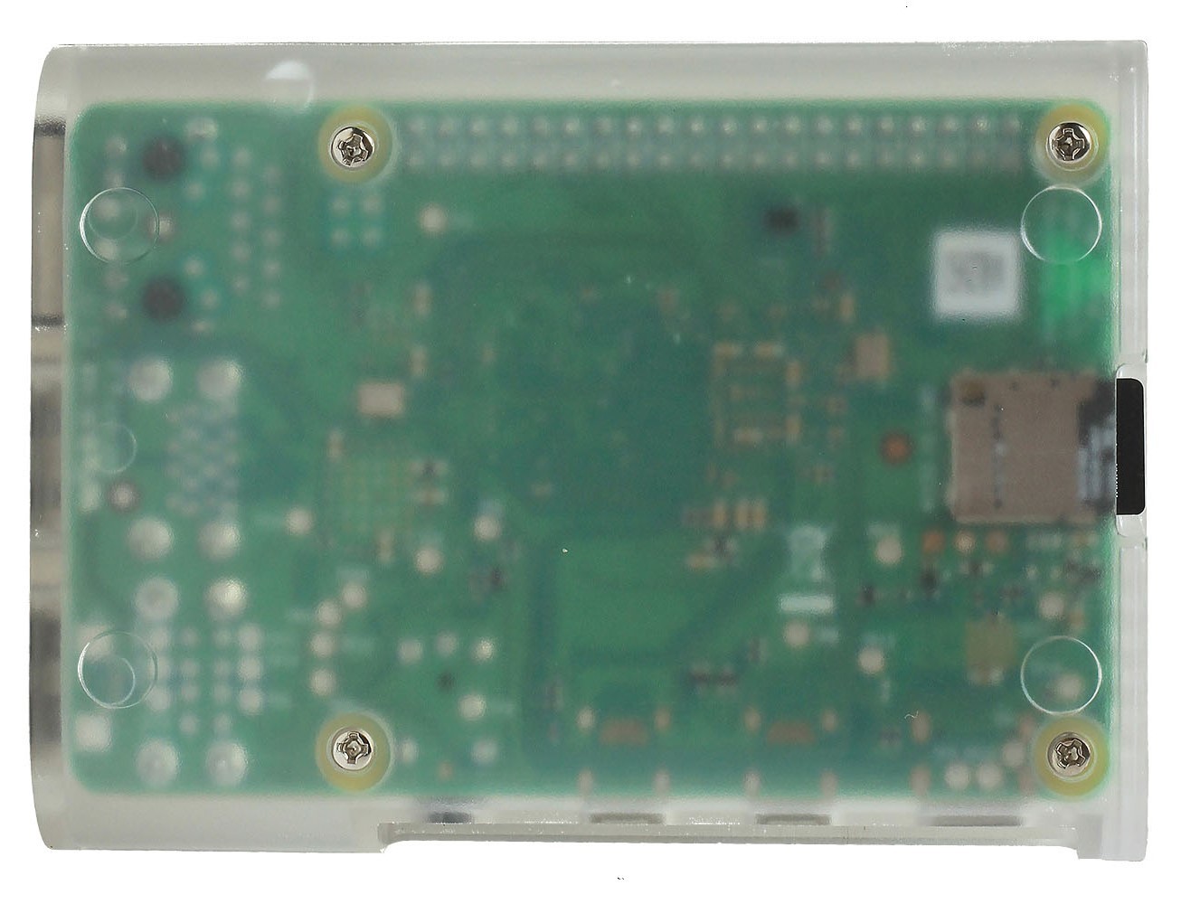 Корпус для Raspberry Pi 4 (LT-4A01 / пластик / прозрачный)