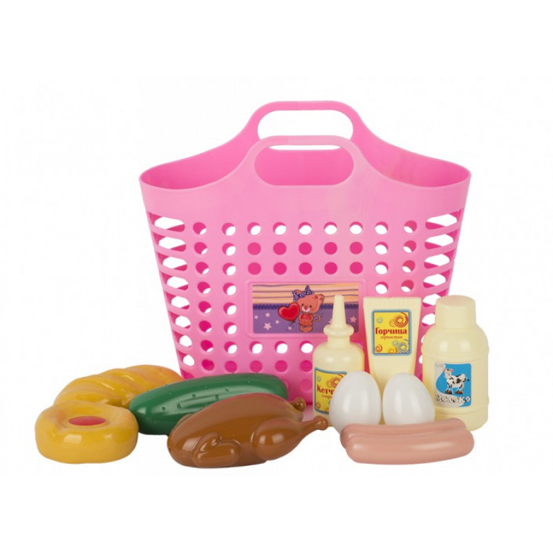 Игровой набор Продуктовая корзинка (12пр.)